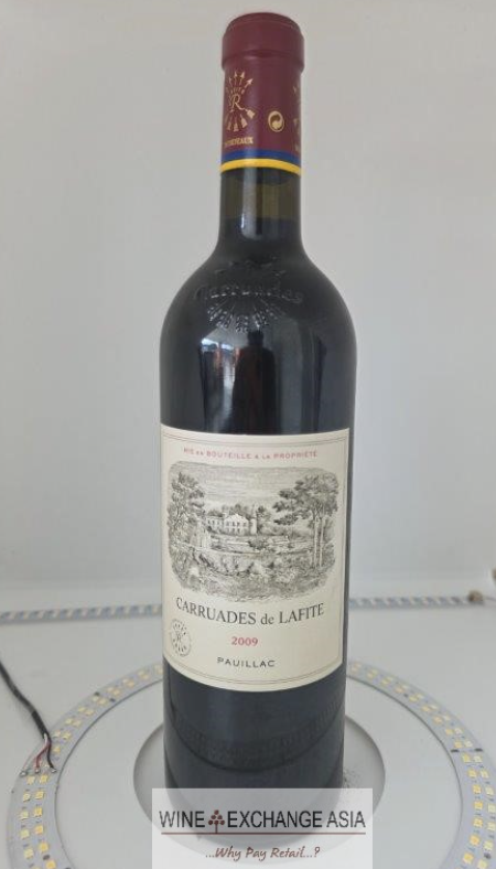 (image for) Chateau Lafite Rothschild 'Carruades de Lafite', Pauillac 2009 (WAS:$540++)